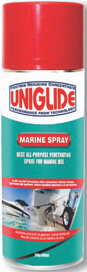 Uniglide Marine Spray 300g/400ml Carton (12 x 400ml)